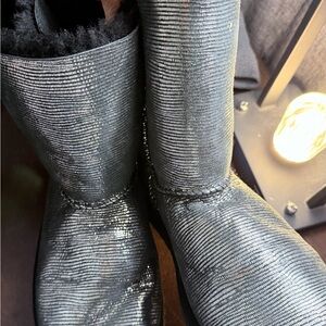 UGG Women's Shimmering Gray Boots